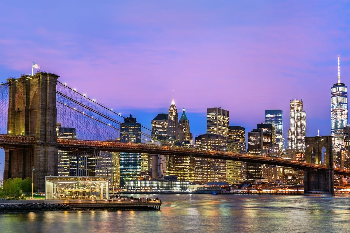 Brooklyn Bridge de nuit