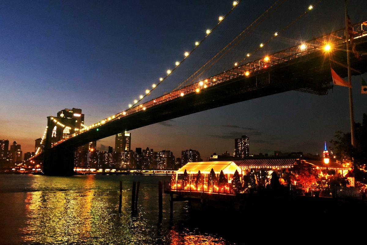 Hudson River de nuit