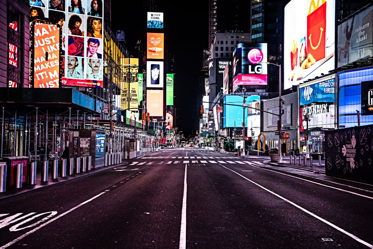 Times Square de nuit