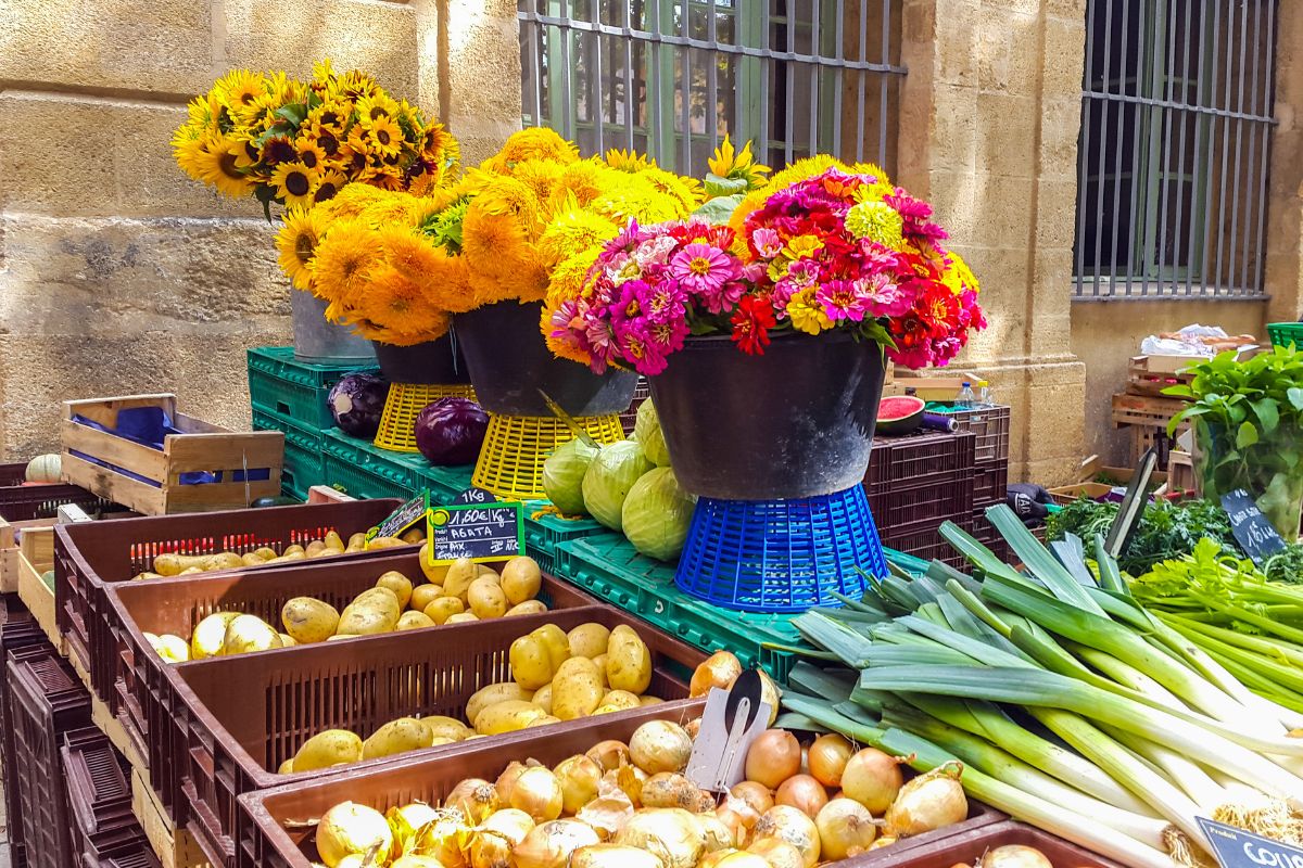 Marché aix en provence