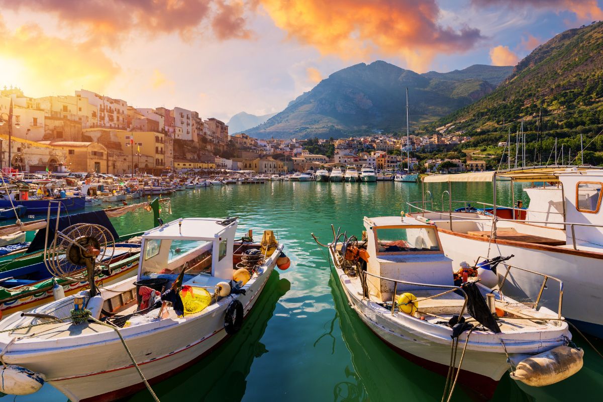 Port en Sicile