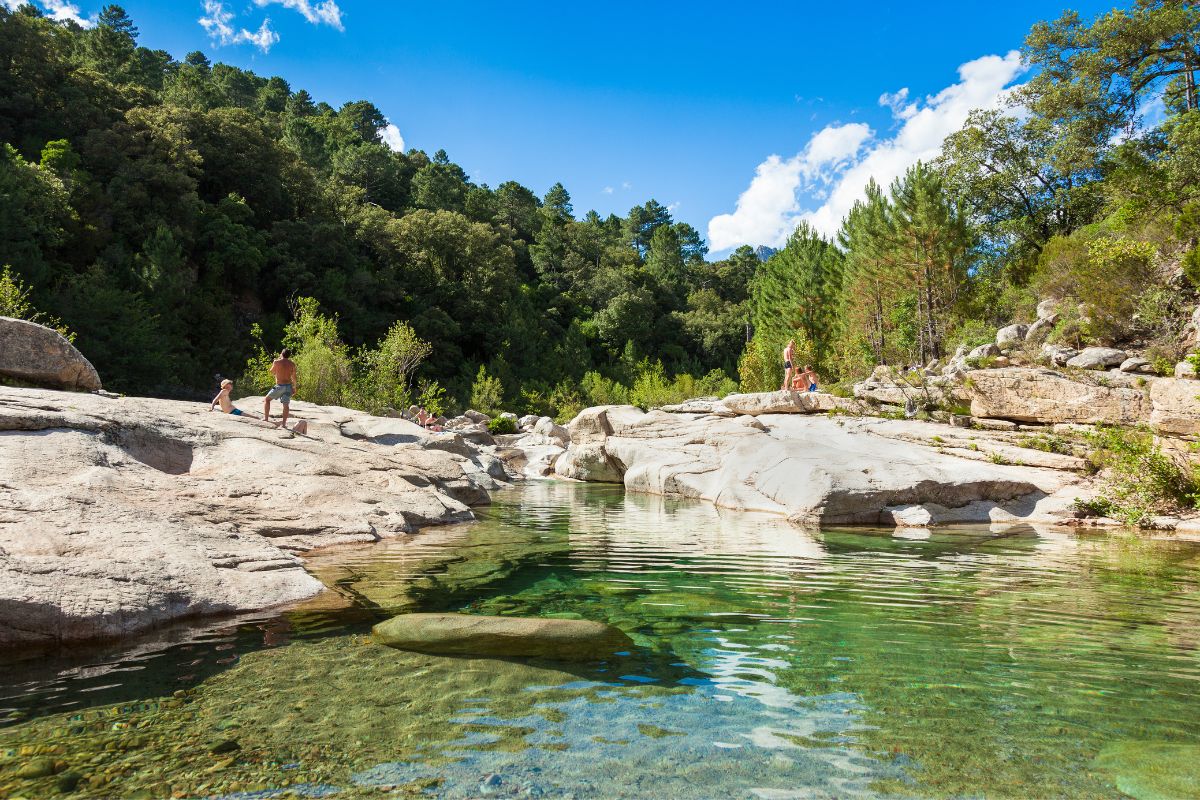 Piscines naturelles de Cavu
