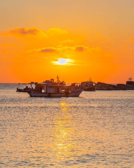 Piriac-sur-Mer coucher du soleil