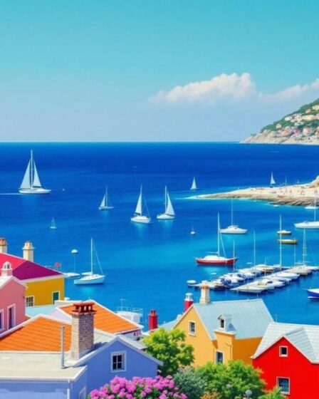 Découvrez le charme discret d'un port breton aux maisons colorées