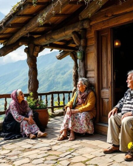 Village de montagne pour retraités : panorama exceptionnel et air pur