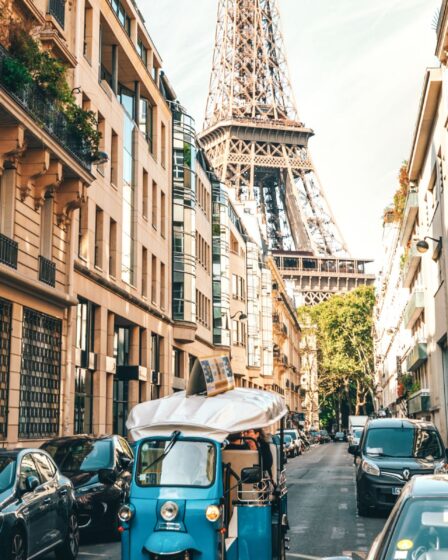 Air France présente son cocon pop-up sous les sapins parisiens