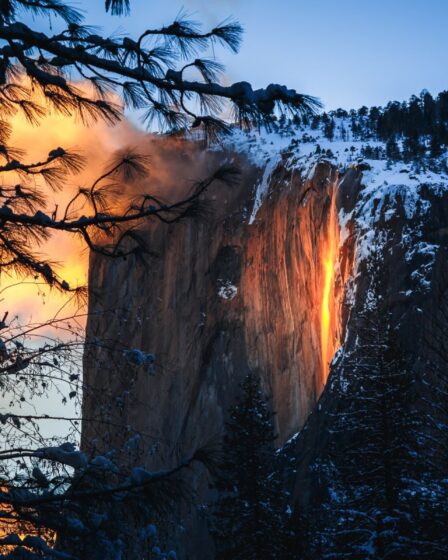 Yosemite : le mystère de la neige qui se transforme en or