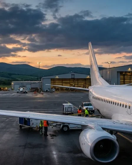 American Airlines : impact de balle sur un Boeing 737 à Medellín