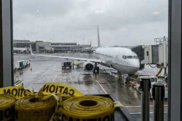 Une balle trouvée dans un Boeing 737 de United Airlines à Newark