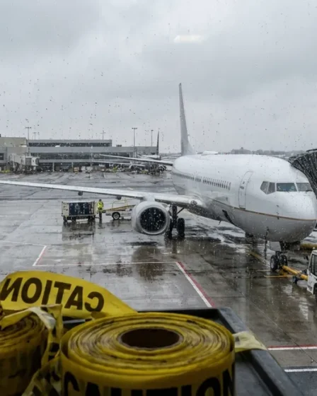Une balle trouvée dans un Boeing 737 de United Airlines à Newark