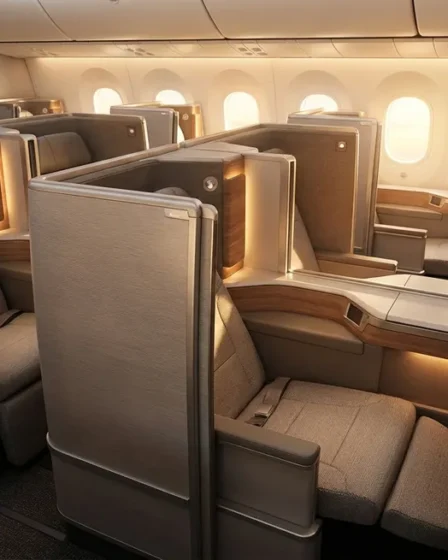 Airbus dévoile un siège business innovant avec mini-suites sur A350 et A321XLR