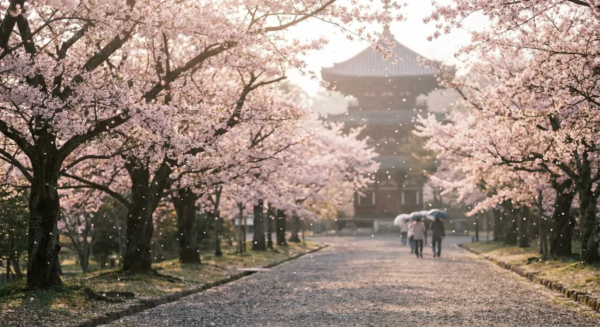 Cerisiers au Japon 2026 : floraison précoce à Tokyo, prix des vols en hausse