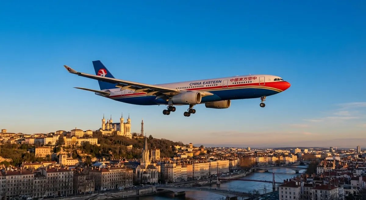 Vol direct Shanghai-Lyon : China Eastern prépare une première historique