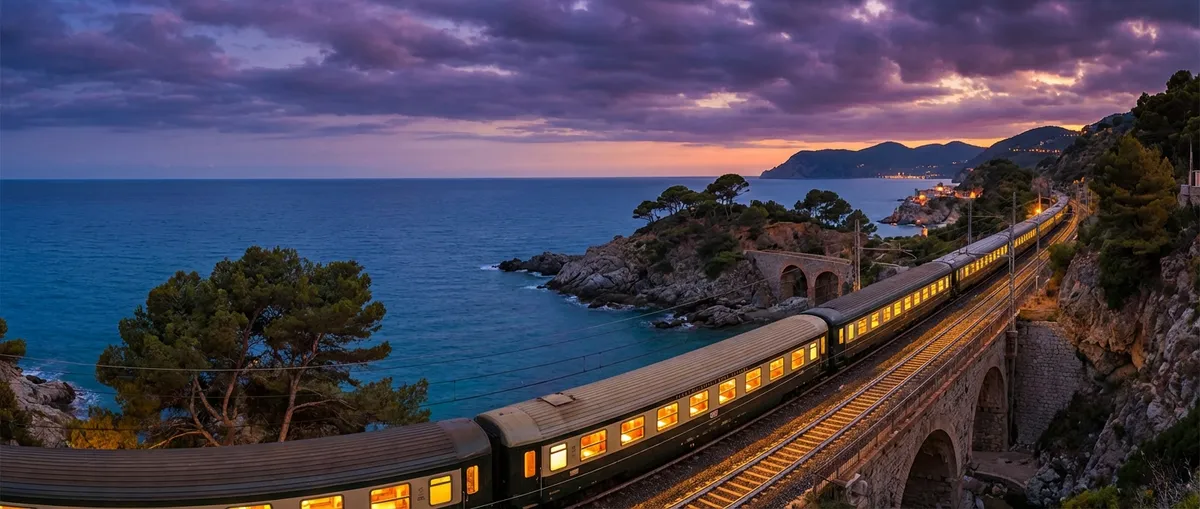 Réservez le train de nuit Rome-Marseille dès 94 EUR avec Espresso Riviera