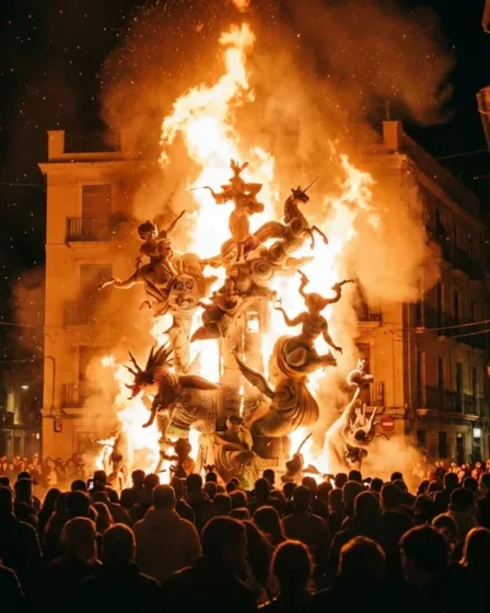 Fallas 2026 à Valence : 700 sculptures à brûler en une nuit magique