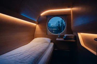 Nightjet mini-cabine à 58 euros : le pod solo inspiré des hôtels capsules