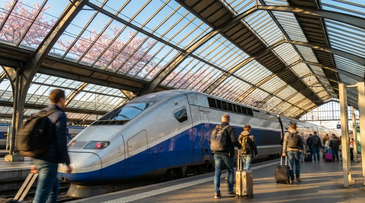 Pâques 2026 : 10 destinations en train à partir de 19 € malgré la hausse des prix