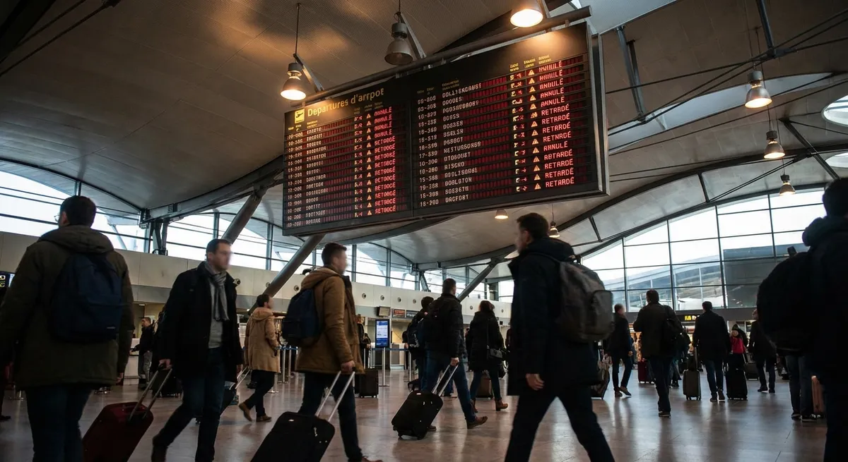 Grève des contrôleurs aériens en avril : 75 % des vols menacés en France
