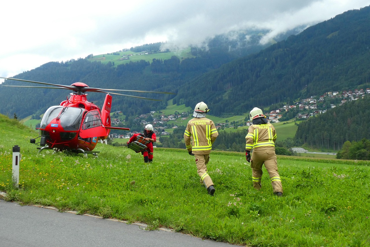 Assistance hélicoptère