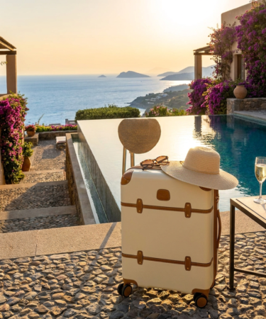 Valise cabine coucher du soleil