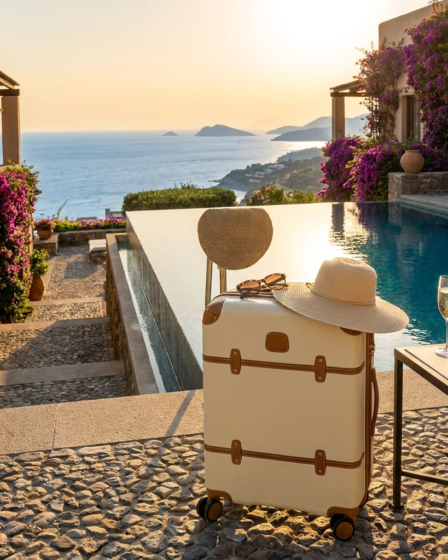 Valise cabine coucher du soleil