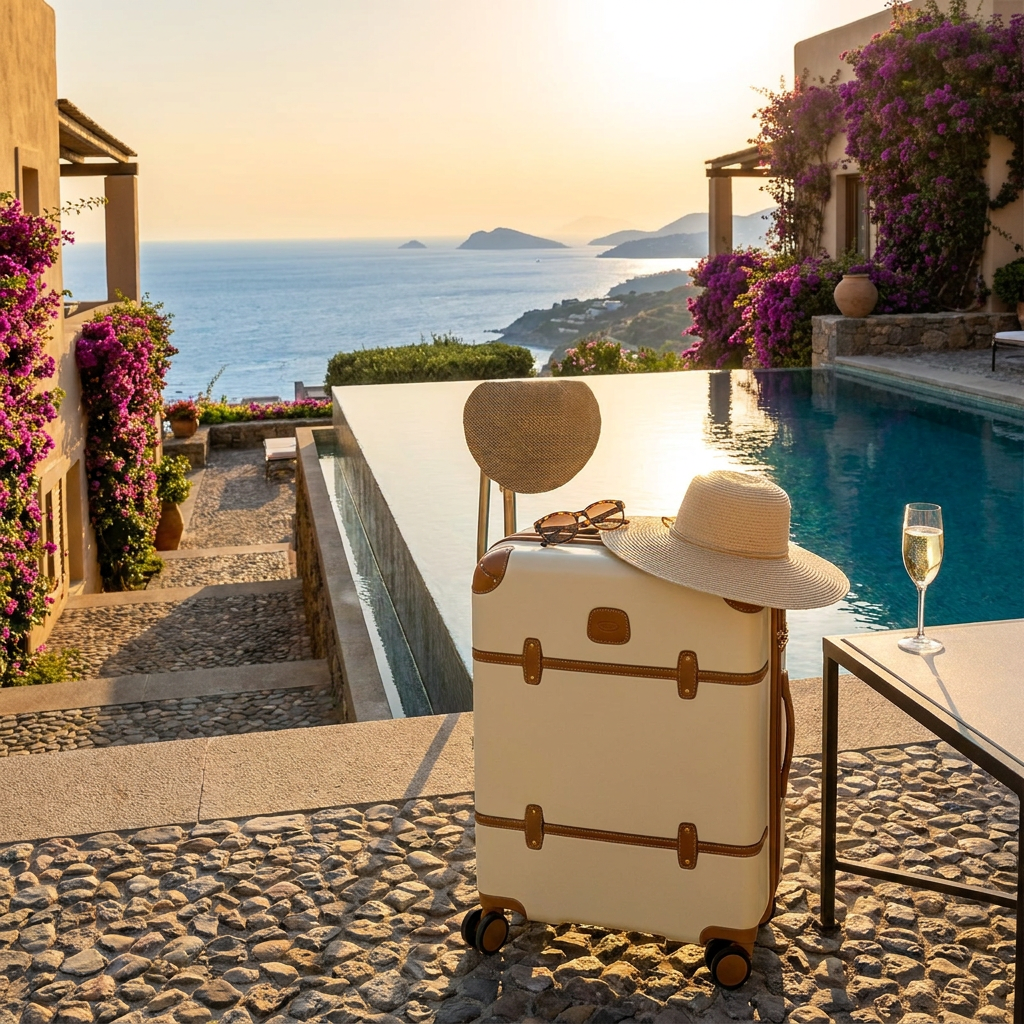 Valise cabine coucher du soleil